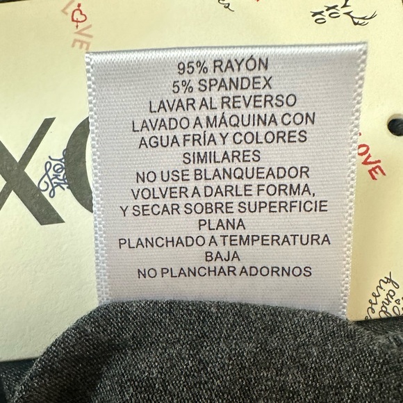 NWT XOXO WOMEN TOP MELANGE GRAY SIZE MEDIUM - Picture 11 of 12